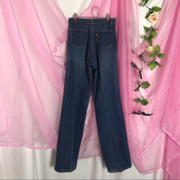 Vintage 70’s Levi bellbottom flare jeans - Picture 3 of 4